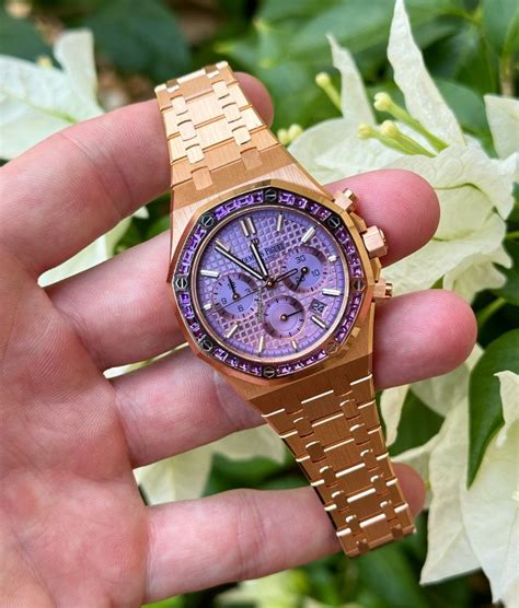 purple audemars piguet|audemars piguet amethyst.